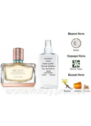 Bronze goddess eau de parfum 2019 estee lauder 110 мл - духи для женщин - очень устойчивая парфюмерия