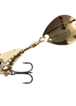 Тейл-спінер fladen conrad vibra tail 7g #gold/gold (16-0807-02)