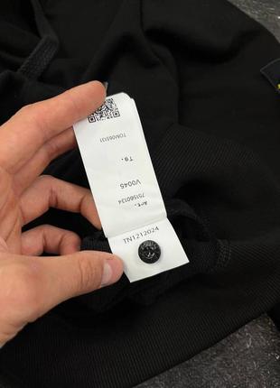 Соуп худи stone island black7 фото