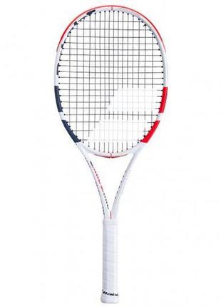 Ракетка babolat pure strike 100 unstr white/red/black no cover gr3