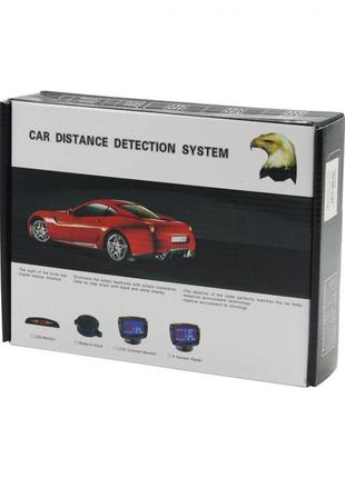 Сток парковка на 8 датчиков digital p assistant parking sensor / парктроник для авто с led дисплеем