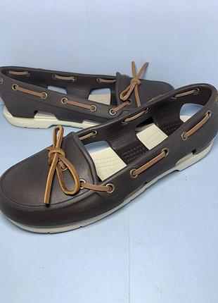 Туфли босоножки crocs р.6w(36) 3