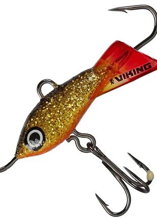 Балансир viking fishing yeti ice jig 20mm 3.0g #10 golden dark