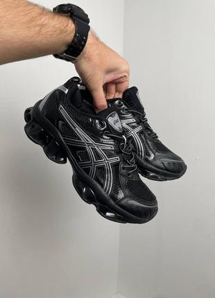Мужские кроссовки серые с чернымasics gel-quantum kinetic graphite grey / black