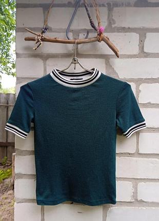 Футболка зеленая