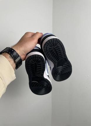 Жіночі кросівки чорні з фіолетовим nike sb dunk low black purple3 фото