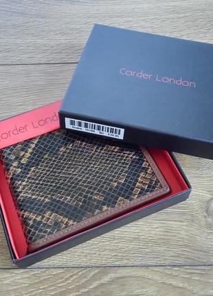 Гаманець corder london rfid block wallet, кордер лондон оригінал