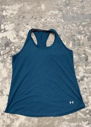 Спортивная женская майка для спорта для бега under armour