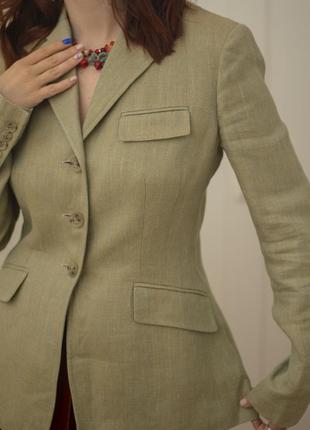 Жакет з натурального льону від ralph lauren