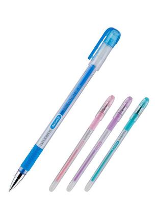 Ручка гелевая axent пиши-стирай student, синяя (ag1071-02-a)