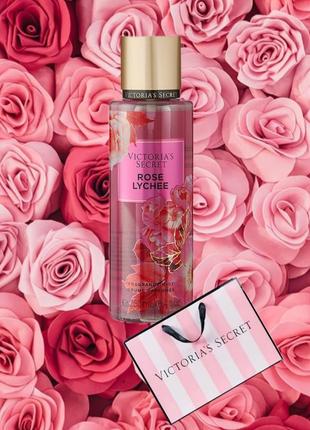Парфюмированный спрей victoria's secret rose lychee виктория сикрет оригинал