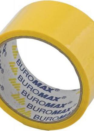 Скотч buromax packing tape 48мм x 35м х 43мкм, yellow (bm.7007-08)