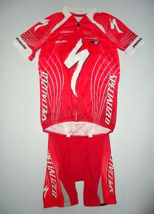 Велокостюм specialized red велоформа оригінал (xl)