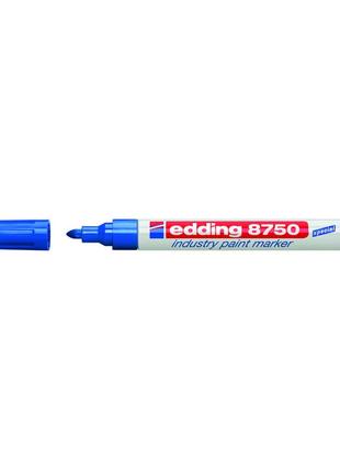 Маркер edding спеціальний промисловий лак-маркер industry paint 8750 2-4 мм синій (e-8750/03)