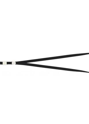 Шнурок для бейджа buromax 460х10 мм black, карабин (bm.5425-01)
