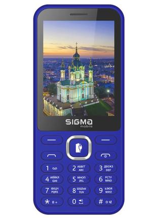 Мобільний телефон sigma x-style 31 power type-c blue (4827798855027)