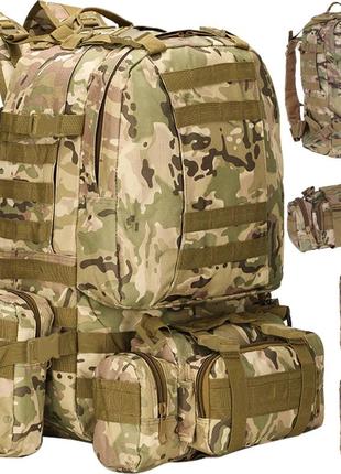 Тактический рюкзак 45 л trizand 8923, военный рюкзак, туристический рюкзак