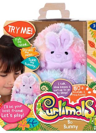 Интерактивная игрушка curlimals кролик бо (3723)