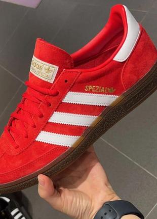 Кеды кроссовки adidas spezial red