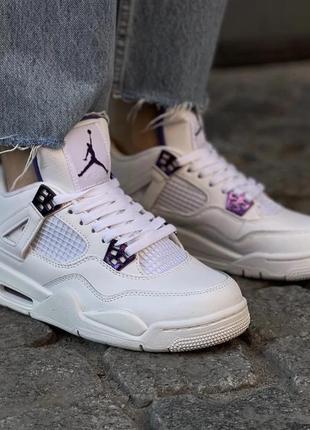 Jordan 4 white violet sale!!!