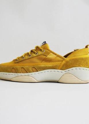 Кросівки шкіряні (замшеві) жовті rockport xcs розмір 42.5