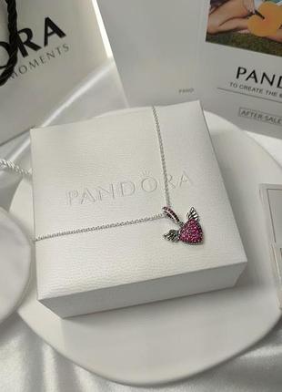 Серебряная подвеска pandora / цепочка, кулон пандора