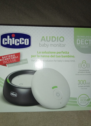 Цифровая радио няня audio baby monitor сhicco италия
