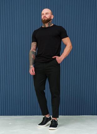 Черные брюки мужские