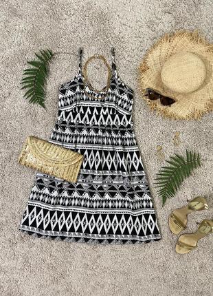Літній сарафан етно принт №454/64