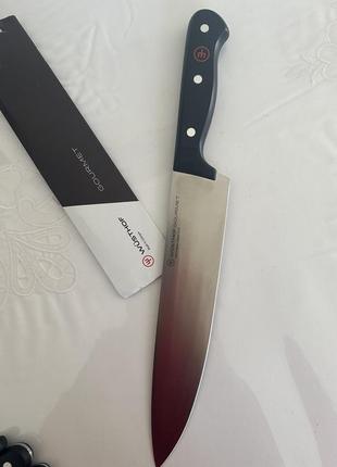 Нож шеф-повара wüsthof -gourmet 23 см оригинал!
