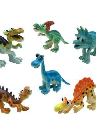 Фигурка baby team набор динозавры 6 шт (8832)