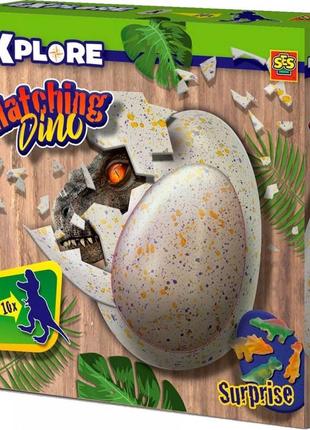 Игровой набор ses creative растущая игрушка дино в яйце (25063s)