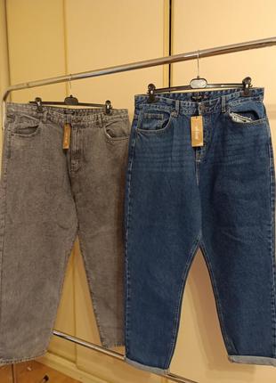 Женские джинсы мом большого размера 16,22