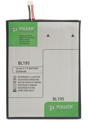 Акумуляторна батарея powerplant lenovo a2 (bl195) 3550mah (sm130023)