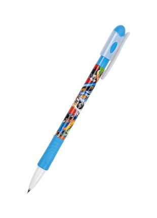 Ручка масляная kite hot wheels, синяя (hw21-033)