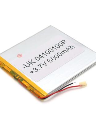Літій-полімерний акумулятор 4*100*100 mm (5000 mah 3,7v)