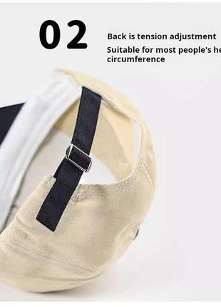 Хит!качественная бейсболка с модной вышивкой с для мужчин и женщин регулируется2 фото