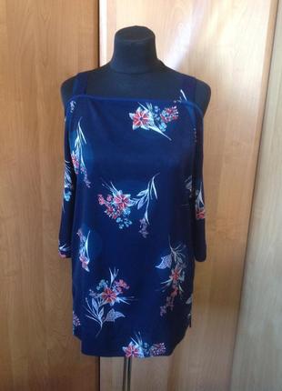 Блузка с открытыми плечами размер 38 marks &amp; spencer