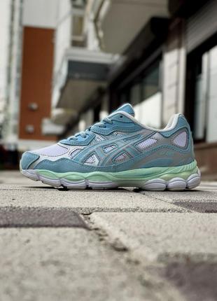 Кроссовки асикс asics asics gel nyc aquamarine