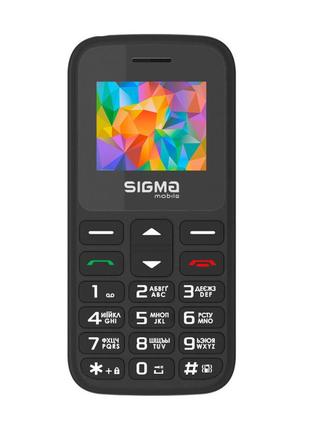 Мобильный телефон sigma comfort 50 hit2020 black (4827798120910)