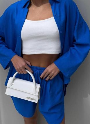 Льняний костюм