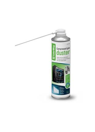 Стиснене повітря для чистки spray duster 300ml colorway (cw-3330)