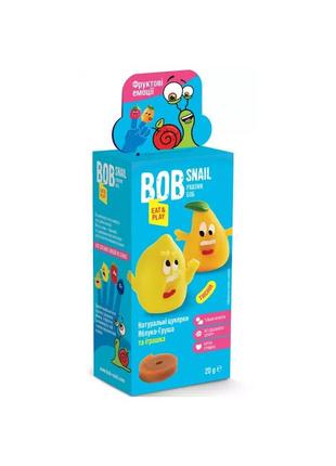 Конфета bob snail улитка боб набор яблоко-груша с игрушкой 51 г (4820219342748)
