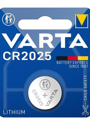 Батарейка varta cr2025 lithium (06025101401)
