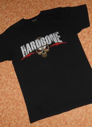 Футболка hardbone "hell yeah"/череп/hard rock/рок мерч