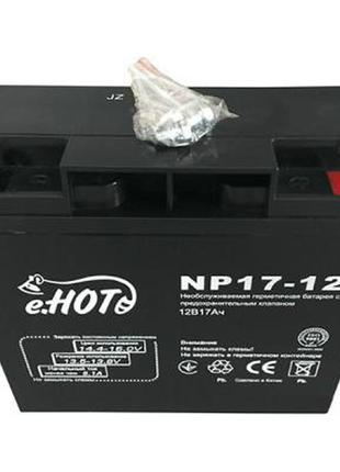 Батарея к ибп enot 12в 17 ач (np17-12)