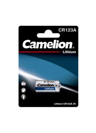 Батарейка camelion cr 123a lithium * 1 (cr123a-bp1)