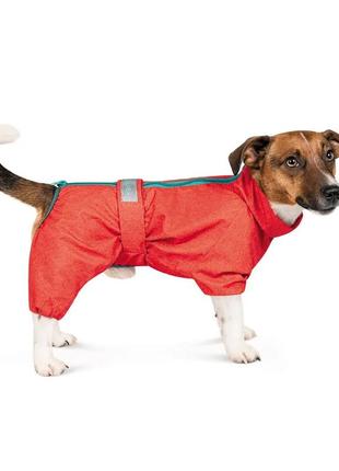 Комбинезон для животных pet fashion "rain" для такс xs (красный) (4823082425532)