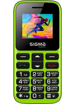 Мобильный телефон sigma comfort 50 hit2020 green (4827798120941)