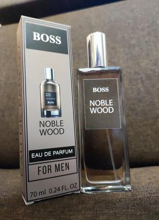 Hugo boss boss noble wood tecter exclusive мужской 70 мл